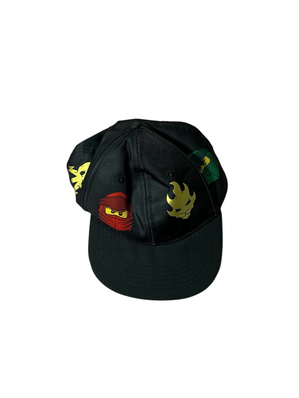 Lego Ninjago Black Cap One Size Fits Kids And Adults Adjustable Fun Hat Outdoor
